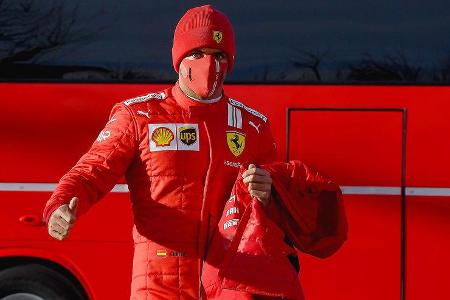 Carlos Sainz - Ferrari - Erster Test - Fiorano - 2021