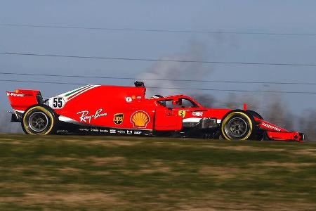 Carlos Sainz - Ferrari - Erster Test - Fiorano - 2021
