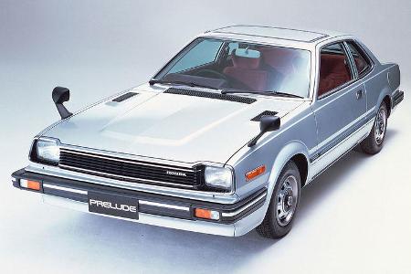 Der Dritte im Bunde: 1978 präsentiert Honda mit dem Prelude ein Mittelklasse-Sportcoupé.