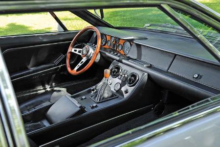 Lamborghini Jarama 400 GT, Lenkrad, Cockpit