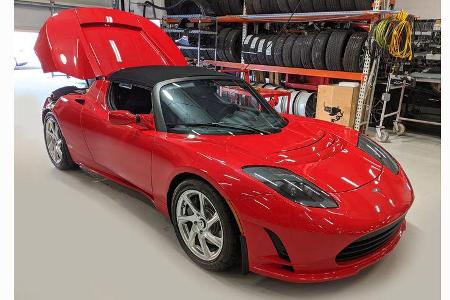 Das letzte gebaute Exemplar des Tesla Roadster der ersten Generation im Verkauf