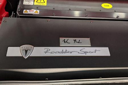 Das letzte gebaute Exemplar des Tesla Roadster der ersten Generation im Verkauf