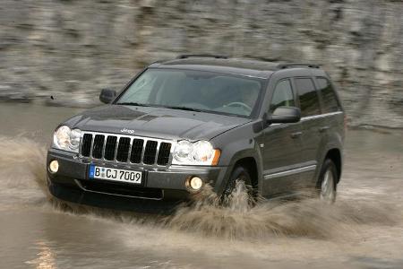 Jeep Grand Cherokee, Frontansicht