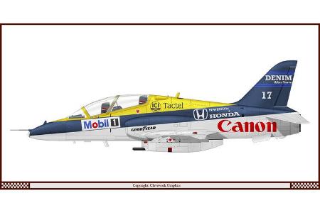 BAE Hawk - Williams - Racing-Planes - 2015