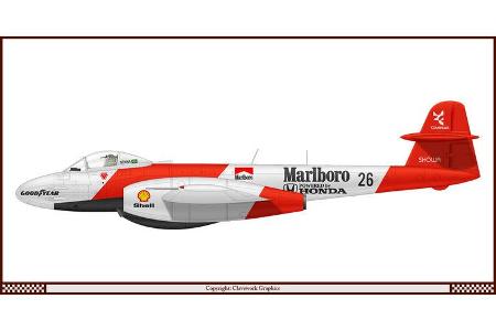 Gloster Meteor - McLaren - Racing-Planes - 2015