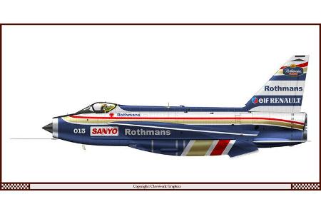 BAC Lightning - Williams - Racing-Planes - 2015