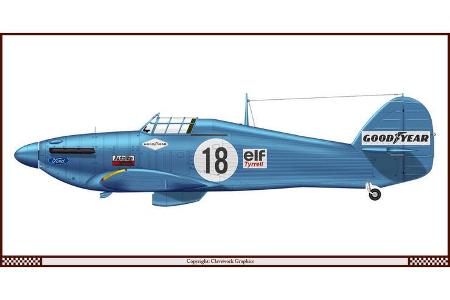Hawker Hurricane - Tyrrell - Racing-Planes - 2015
