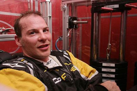 Jacques Villeneuve Trainingsgerät Erwin Göllner