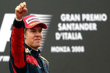 Nach vielen guten Leistungen gelang in Monza der große Durchbruch. Nach der ersten Pole Position folgte im Rennen auch noch ...