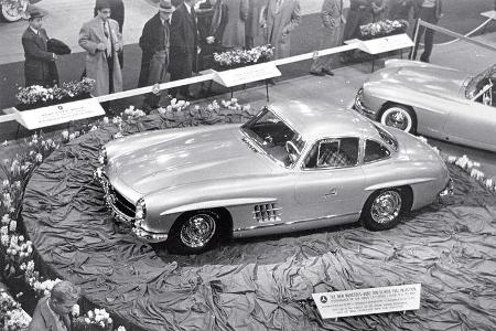 Mercedes 300 SL, Max Hoffman, Austellungsraum