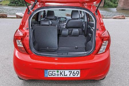Opel Karl 2015, Kofferraum