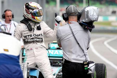 GP Malaysia - Lewis Hamilton - Mercedes - Qualifikation - Samstag - 28.3.2015
