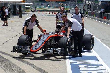GP Malaysia - McLaren-Honda - Samstag - 28.3.2015