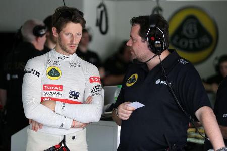 GP Malaysia - Romain Grosjean - Lotus - Samstag - 28.3.2015