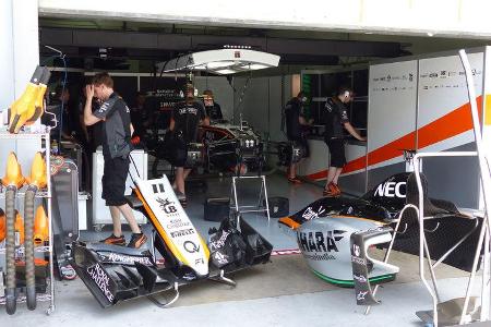 GP Malaysia - Force India - Samstag - 28.3.2015