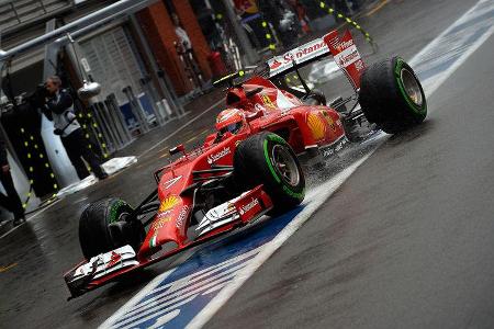 Kimi Räikkönen - Ferrari - Formel 1 - GP Belgien - Spa-Francorchamps - 23. November 2014