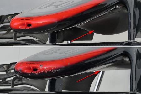 McLaren - Technik - GP China / GP Bahrain - Formel 1 - 2015