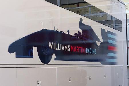 Formel 1 - GP Barcelona 2014 - Motorhomes - Williams Martini