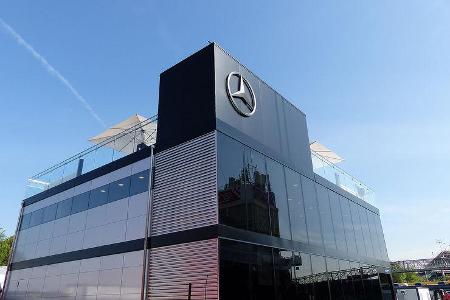 Formel 1 - GP Barcelona 2014 - Motorhomes - Mercedes
