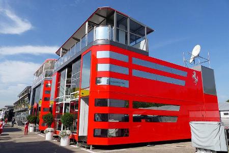 Formel 1 - GP Barcelona 2014 - Motorhomes - Ferrari