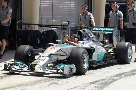 Mercedes - Formel 1 - GP Bahrain - Sakhir - 5. April 2014