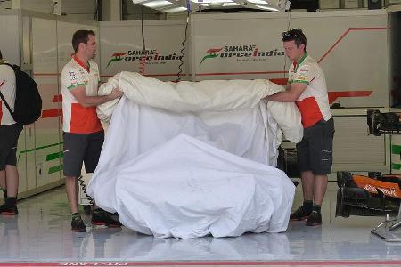 Force India - Formel 1 - GP Bahrain - Sakhir - 5. April 2014