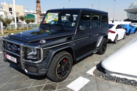 Mercedes AMG G63 - F1 Abu Dhabi 2014 - Carspotting