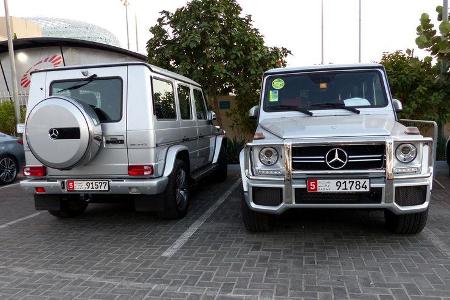 Mercedes AMG G63 - F1 Abu Dhabi 2014 - Carspotting