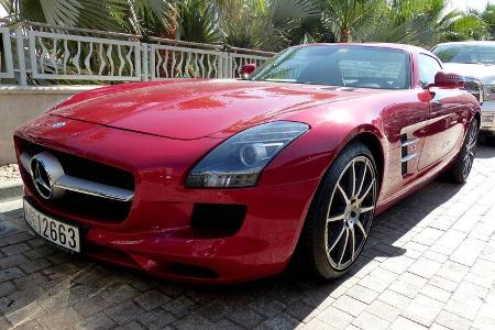 Mercedes SLS AMG - F1 Abu Dhabi 2014 - Carspotting
