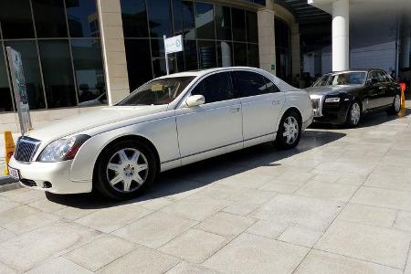 Rolls Royce Ghost & Maybach - F1 Abu Dhabi 2014 - Carspotting
