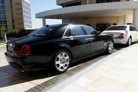 Rolls Royce Ghost & Maybach - F1 Abu Dhabi 2014 - Carspotting