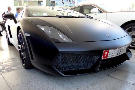 Lamborghini Gallardo - F1 Abu Dhabi 2014 - Carspotting