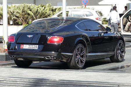 Bentley Continental - F1 Abu Dhabi 2014 - Carspotting