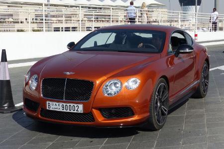 Bentley Continental - F1 Abu Dhabi 2014 - Carspotting