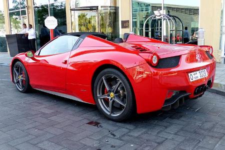 Ferrari 458 - F1 Abu Dhabi 2014 - Carspotting