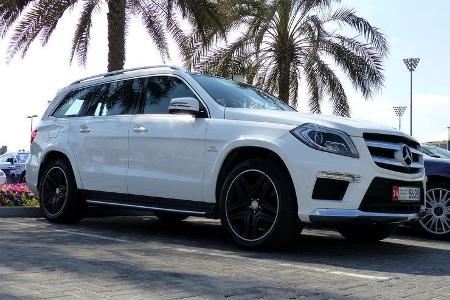 Mercedes GL 63 AMG - F1 Abu Dhabi 2014 - Carspotting