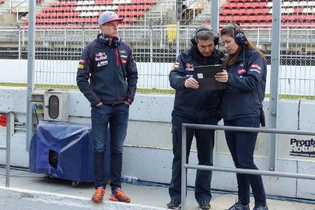 Max Verstappen - Toro Rosso Formel 1-Test - Barcelona - 26. Februar 2015