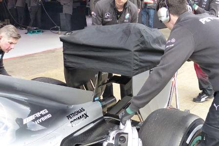 Mercedes - Formel 1-Test - Barcelona - 26. Februar 2015
