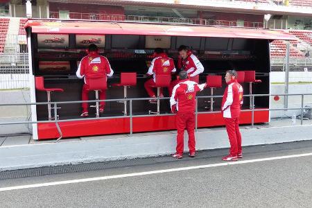 Ferrari - Formel 1-Test - Barcelona - 26. Februar 2015