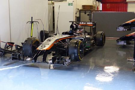 Force India - Formel 1-Test - Barcelona - 26. Februar 2015