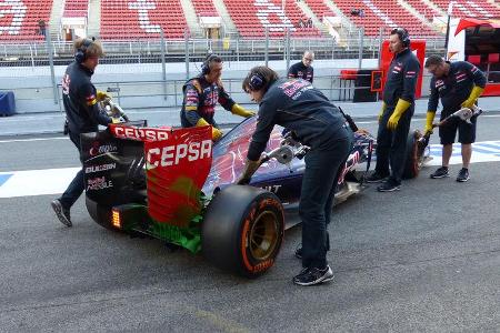 Carlos Sainz - Toro Rosso Formel 1-Test - Barcelona - 26. Februar 2015