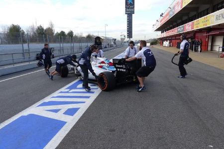 Felipe Massa- Williams. Formel 1-Test - Barcelona - 26. Februar 2015