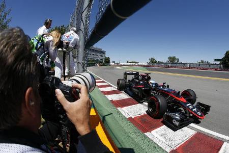 Fernando Alonso - McLaren - Formel 1 - GP Kanada - Montreal - 6. Juni 2015