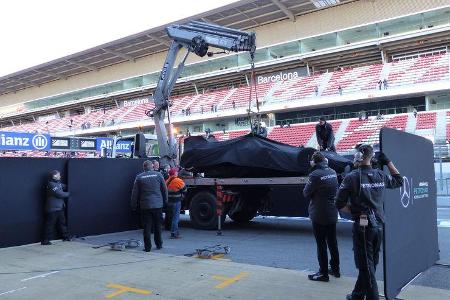 Mercedes - Formel 1-Test - Barcelona - 22. Februar 2015