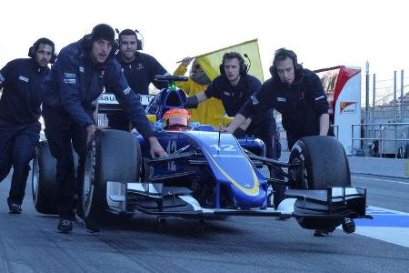 Felipe Nasr - Sauber - Formel 1-Test - Barcelona - 22. Februar 2015