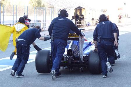 Felipe Nasr - Sauber - Formel 1-Test - Barcelona - 22. Februar 2015
