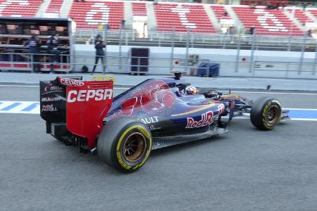 Carlos Sainz Jr. - Toro Rosso - Formel 1-Test - Barcelona - 22. Februar 2015