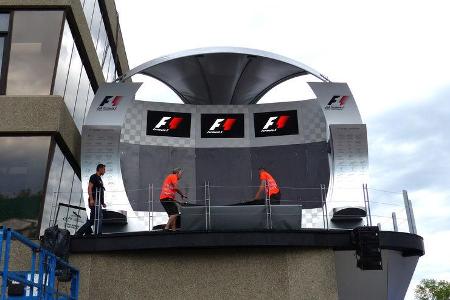 Podium - Formel 1 - GP Kanada - Montreal - 4. Juni 2014