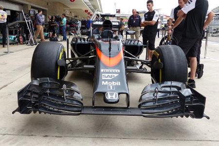 McLaren - Formel 1 - GP USA - Austin - 22. Oktober 2015