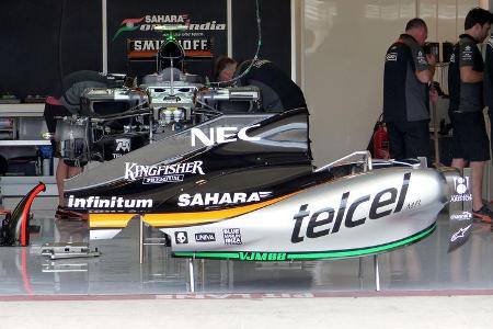 Force India - Formel 1 - GP USA - Austin - 22. Oktober 2015